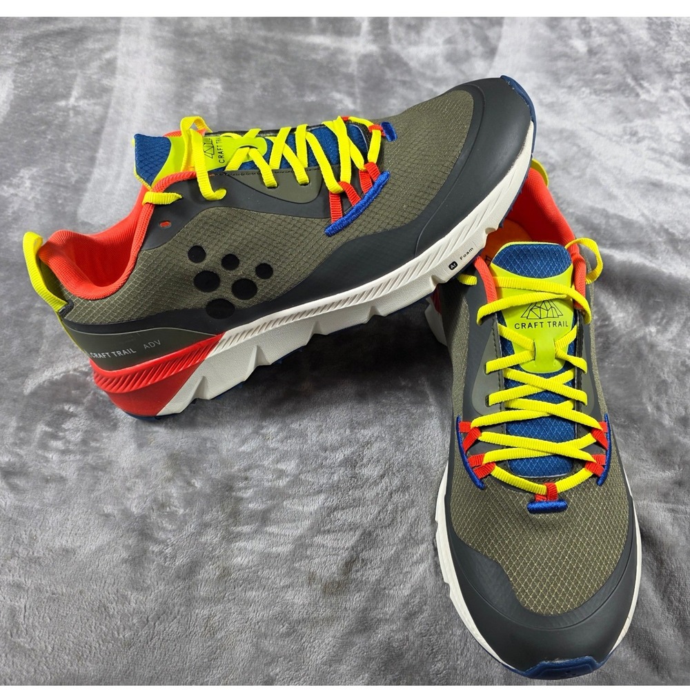 Craft ADV Nordic Trail Mens Size 9 Multi Color Running Shoes NEW